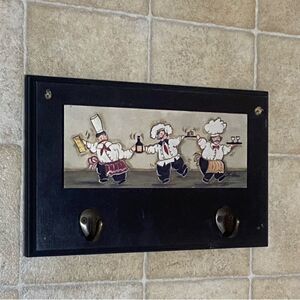 Joy Alldredg Chef Wall Art with Hooks